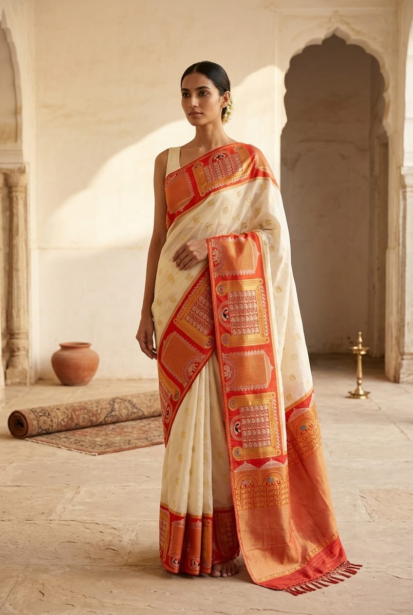 Kanjiveram Silk Saree