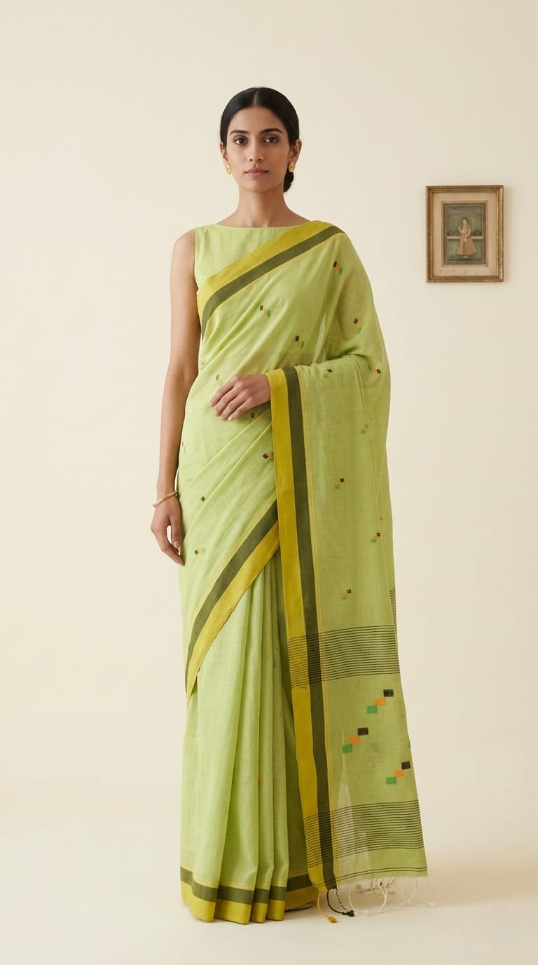 Pure Handloom Cotton Saree