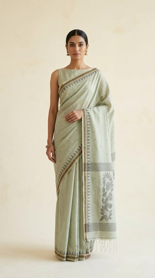 Pure Handloom Cotton Saree