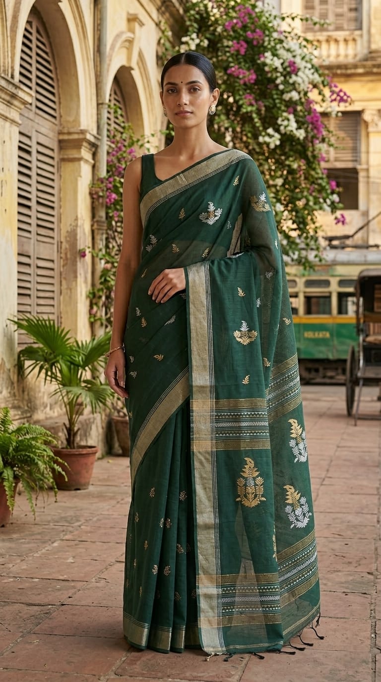 Handloom Chanderi Saree