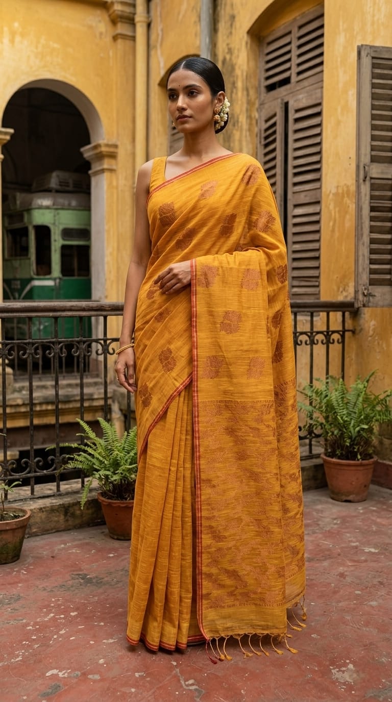 Handloom Chanderi Saree