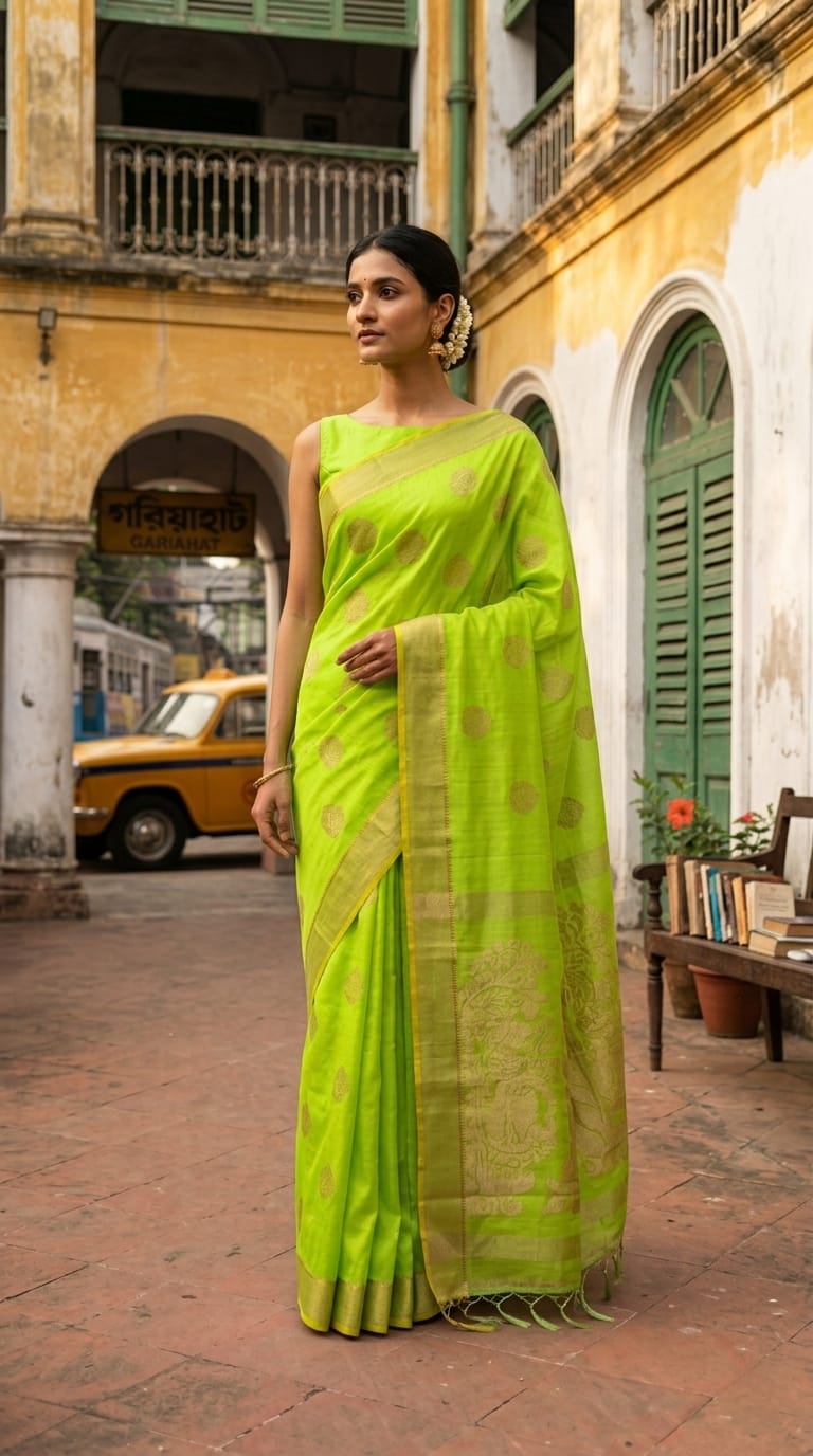 Handloom Chanderi Saree