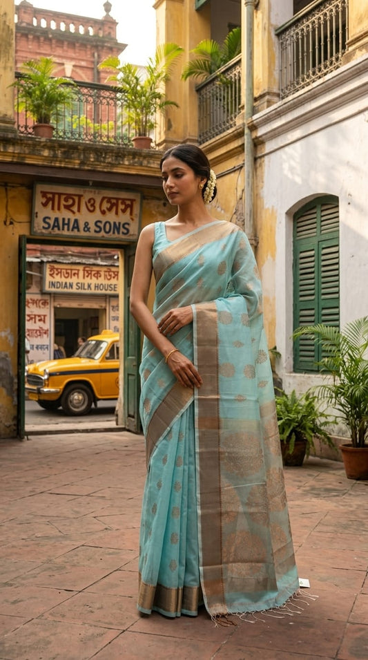 Handloom Chanderi Saree