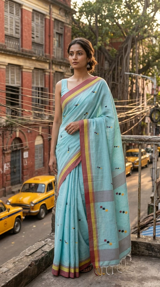 Pure Handloom Cotton Saree
