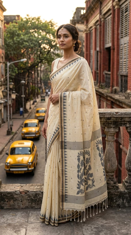 Pure Handloom Cotton Saree