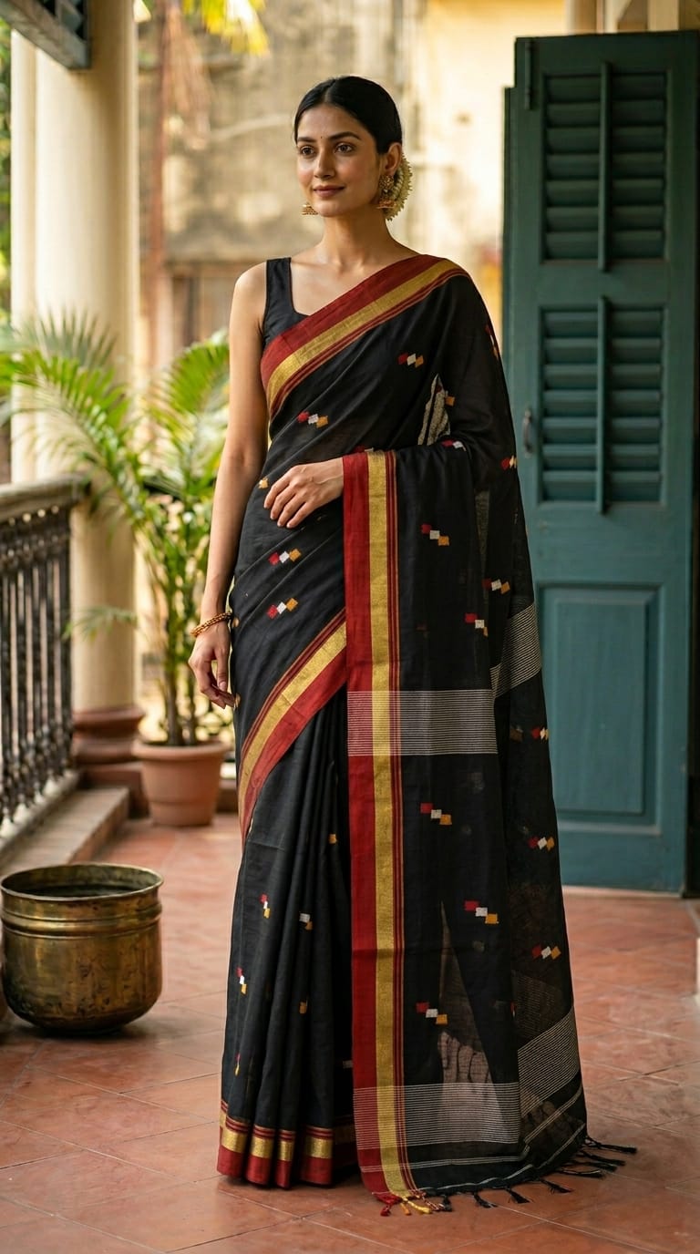 Pure Handloom Cotton Saree