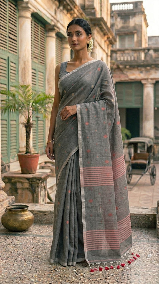 Pure Handloom Cotton Saree