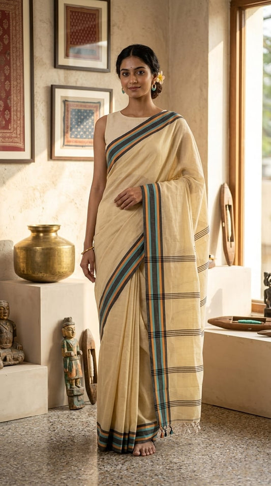 Handloom Cotton Saree