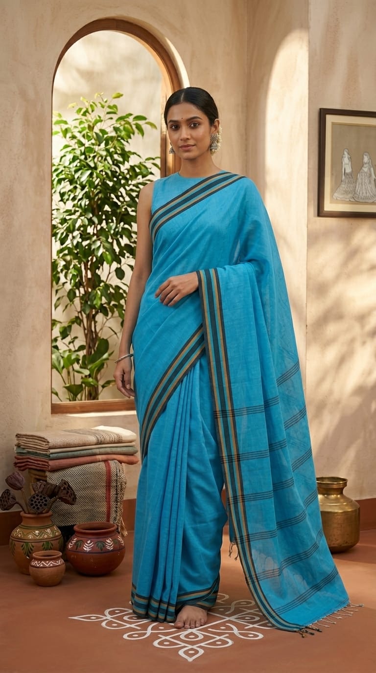 Handloom Cotton Saree