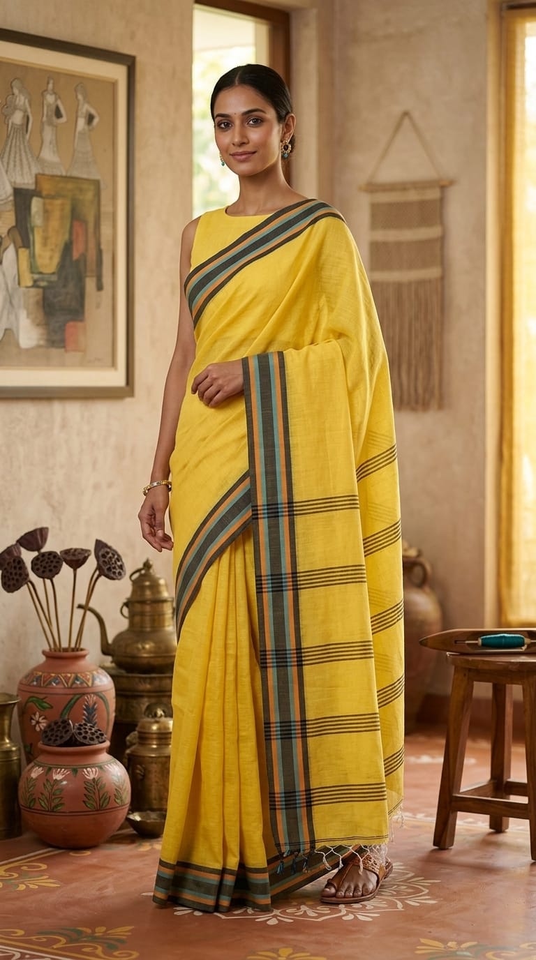 Handloom Cotton Saree