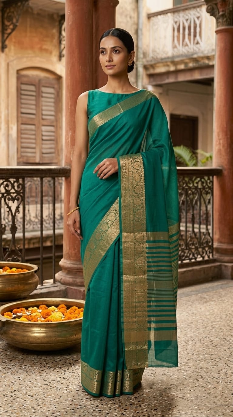 Organza Saree