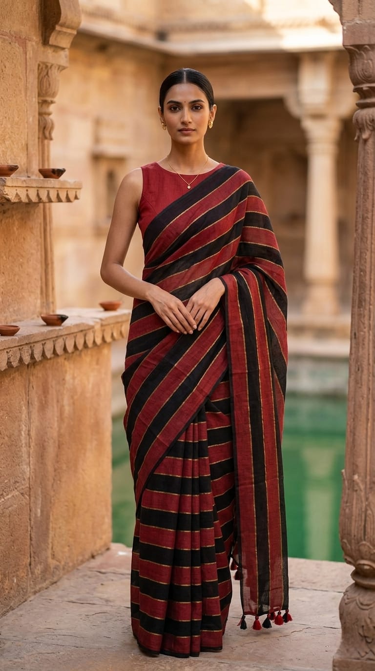 Soft Mulmul Cotton Saree