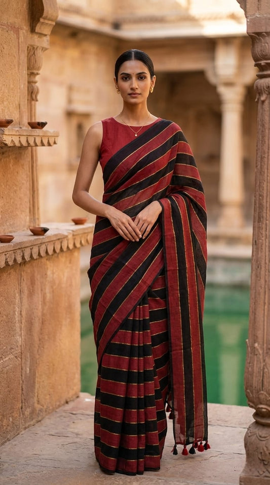Soft Mulmul Cotton Saree