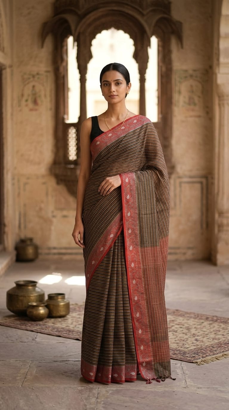 Handloom Tangail Saree