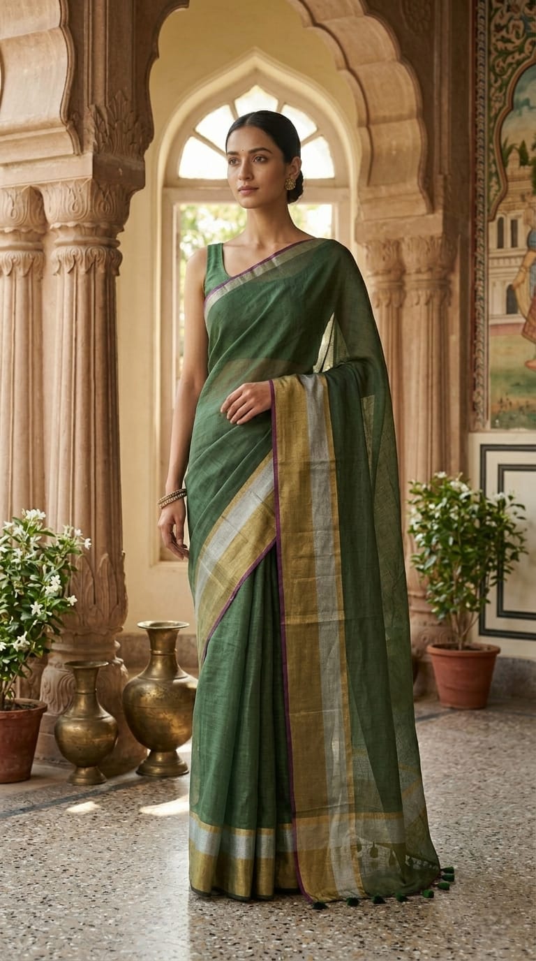 Soft Mulmul Cotton Saree