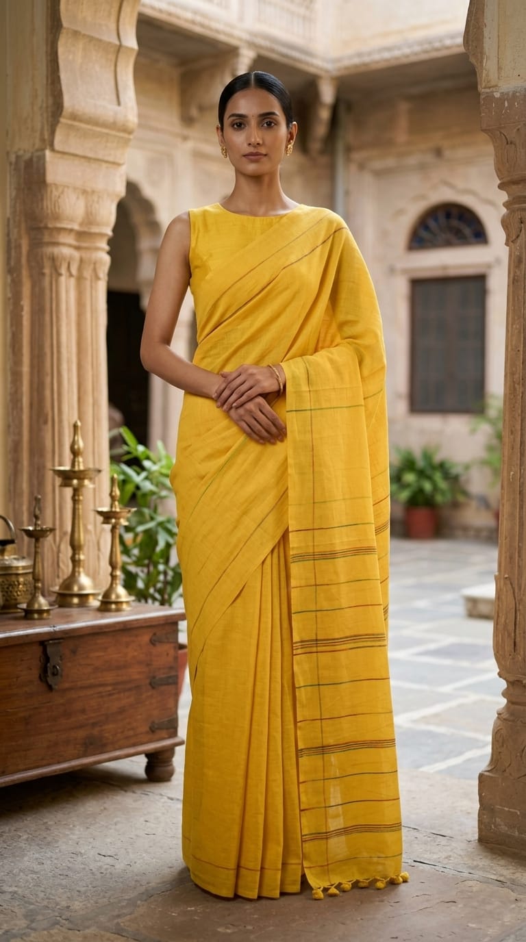 Cotton Khesh Saree