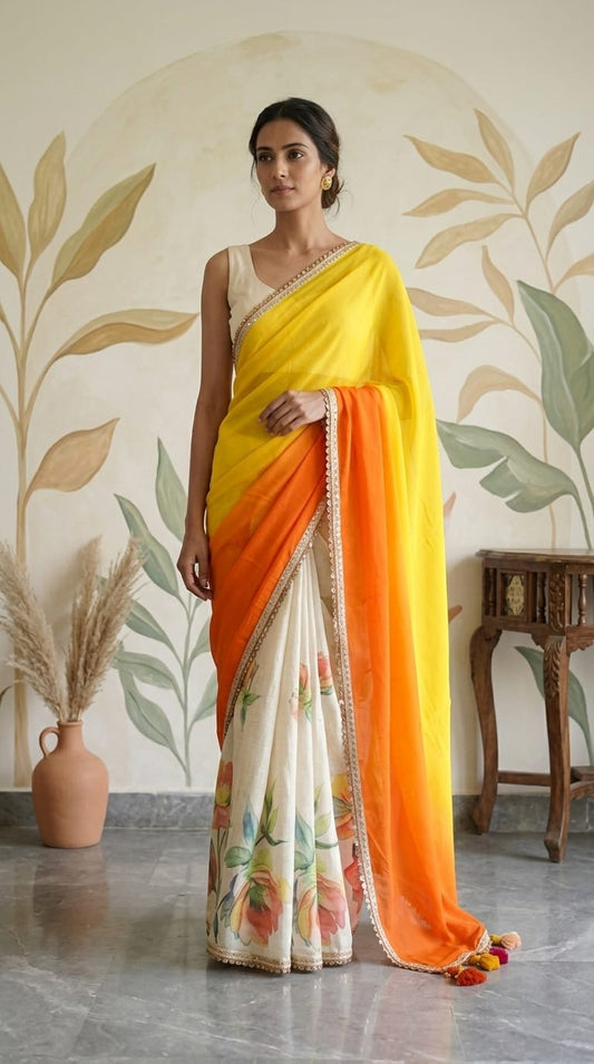 Cocktail Saree