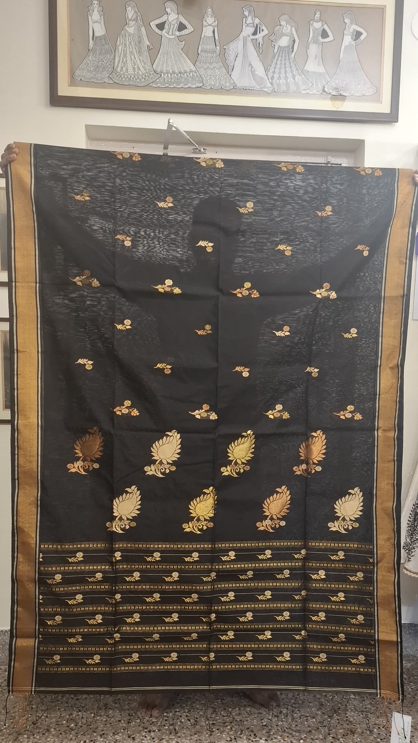 Handloom Chanderi Saree