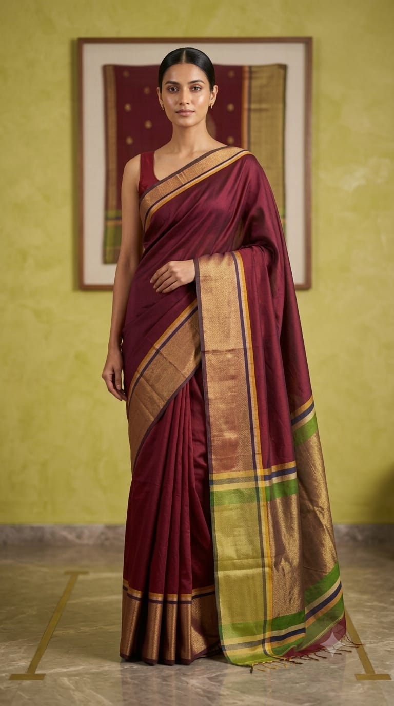 Bengal Handloom Cotton Saree