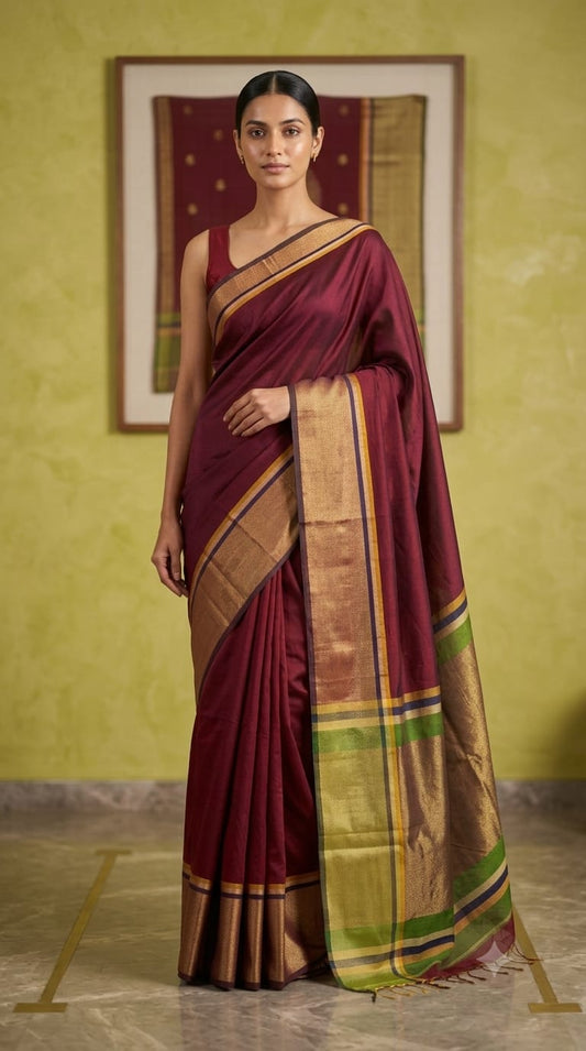 Bengal Handloom Cotton Saree