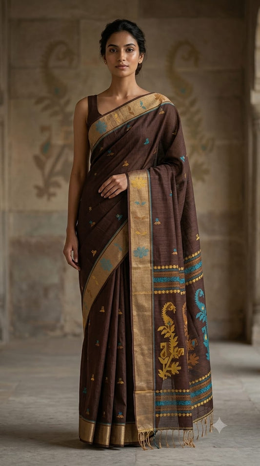 Handloom Chanderi Saree