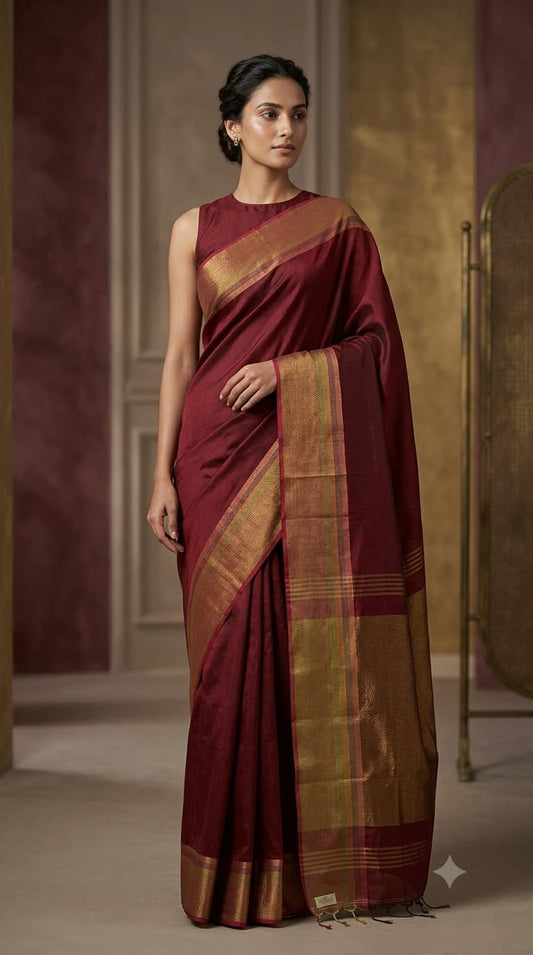 Bengal Handloom Cotton Saree