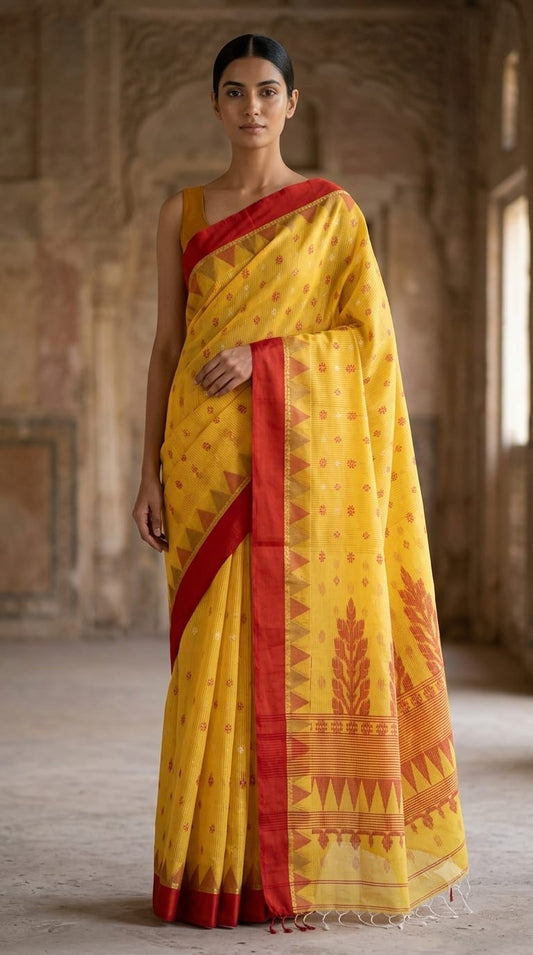 Bengal Handloom Cotton Saree
