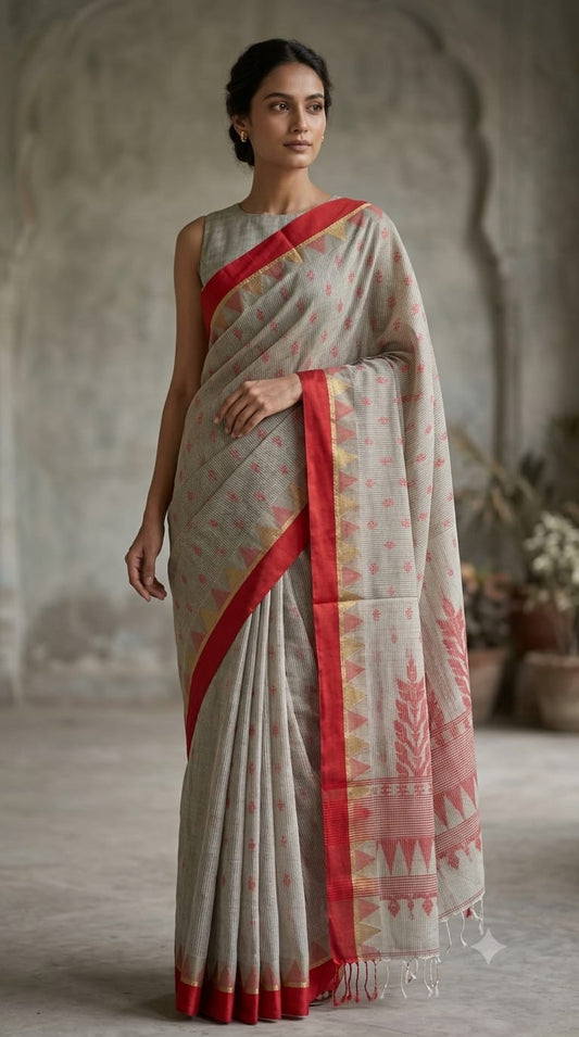 Bengal Handloom Cotton Saree