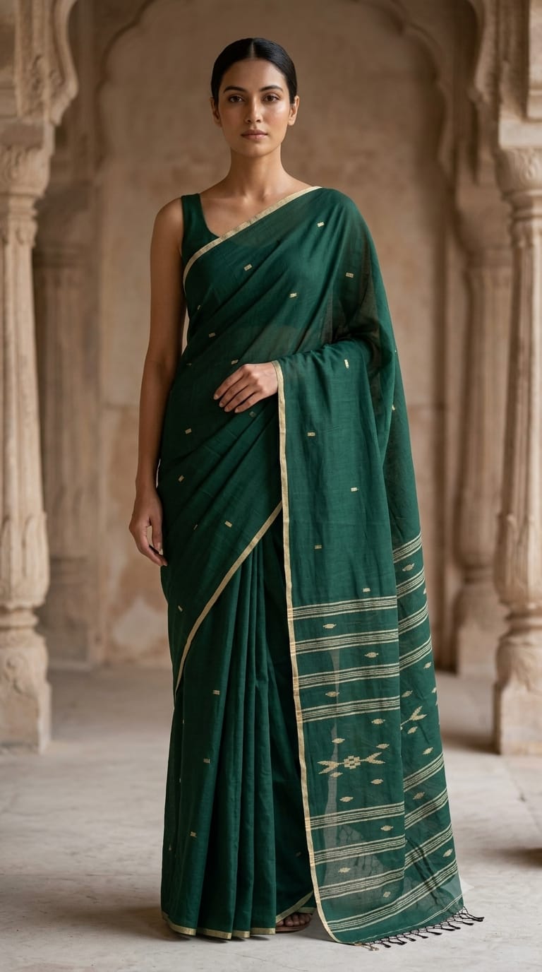 Bengal Handloom Cotton Saree