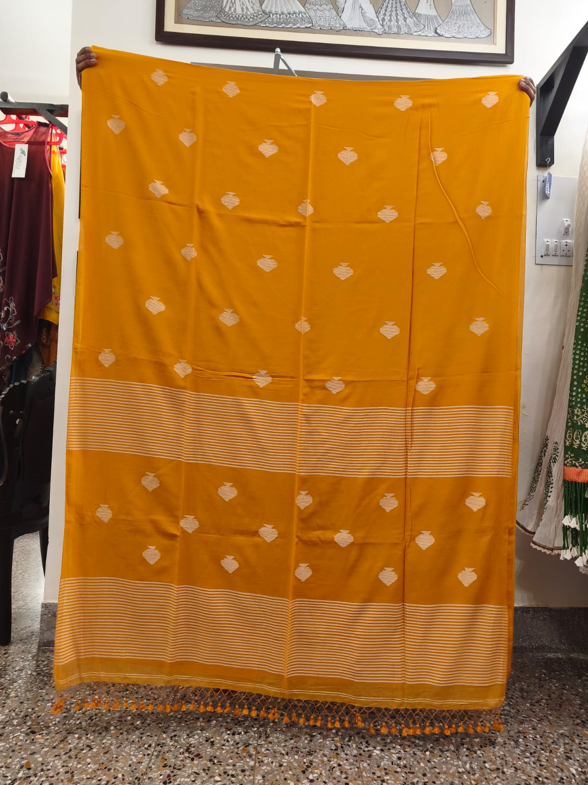 Bengal Handloom Cotton Saree