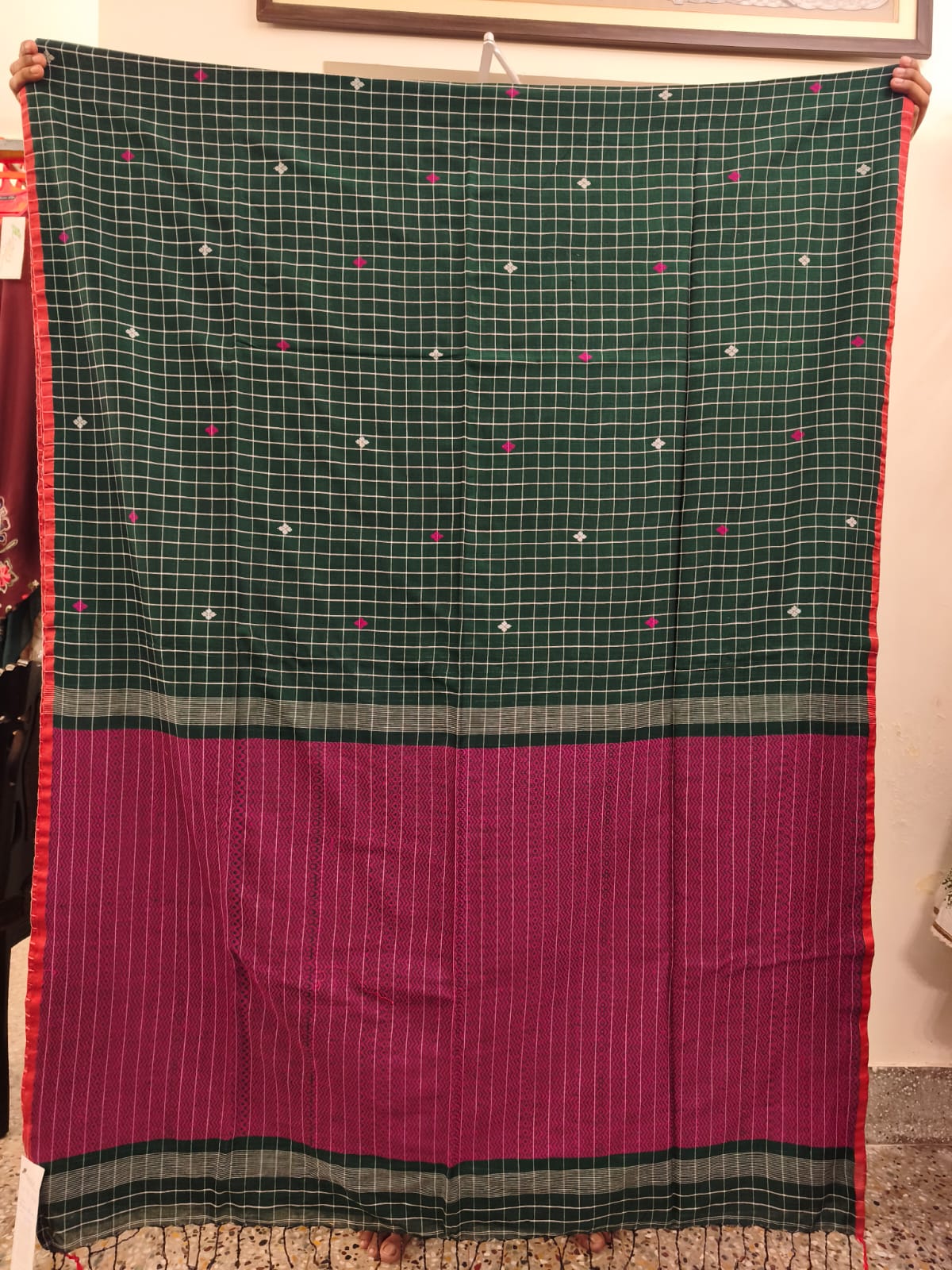 Bengal Handloom Cotton Saree