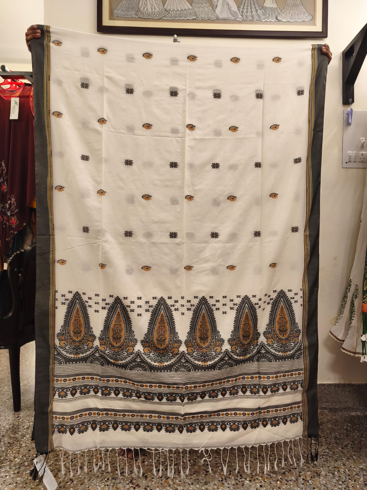 Bengal Handloom Cotton Saree