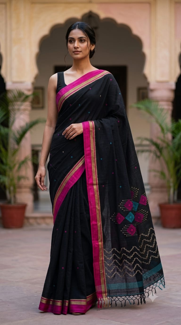 Bengal Handloom Cotton Saree