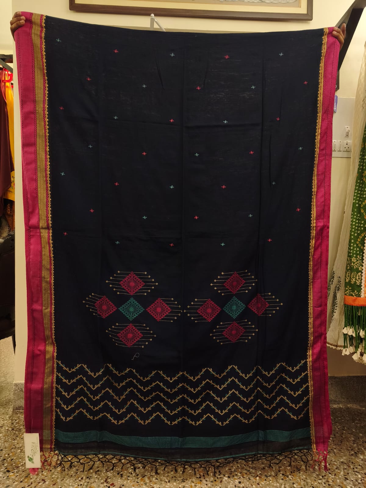 Bengal Handloom Cotton Saree