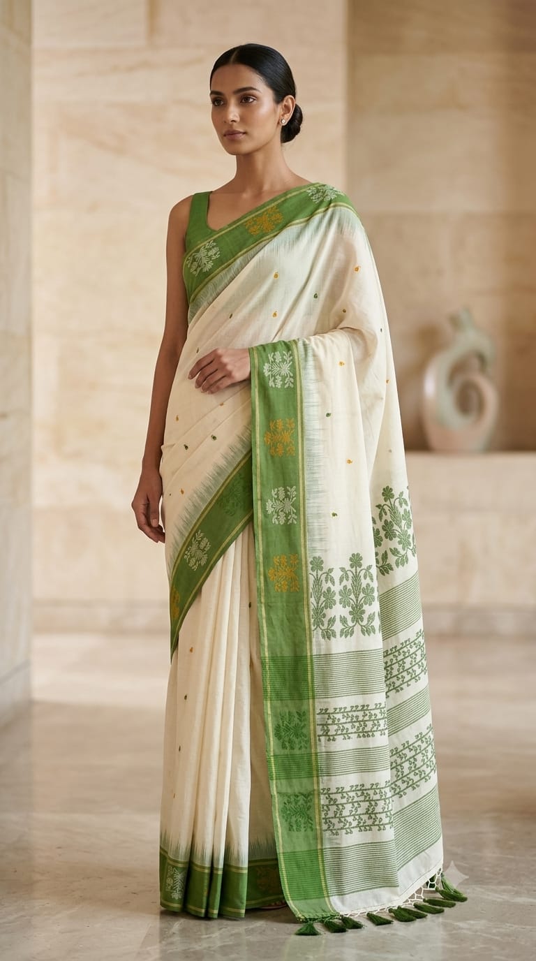 Bengal Handloom Cotton Saree