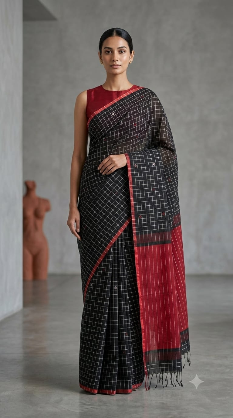 Bengal Handloom Cotton Saree