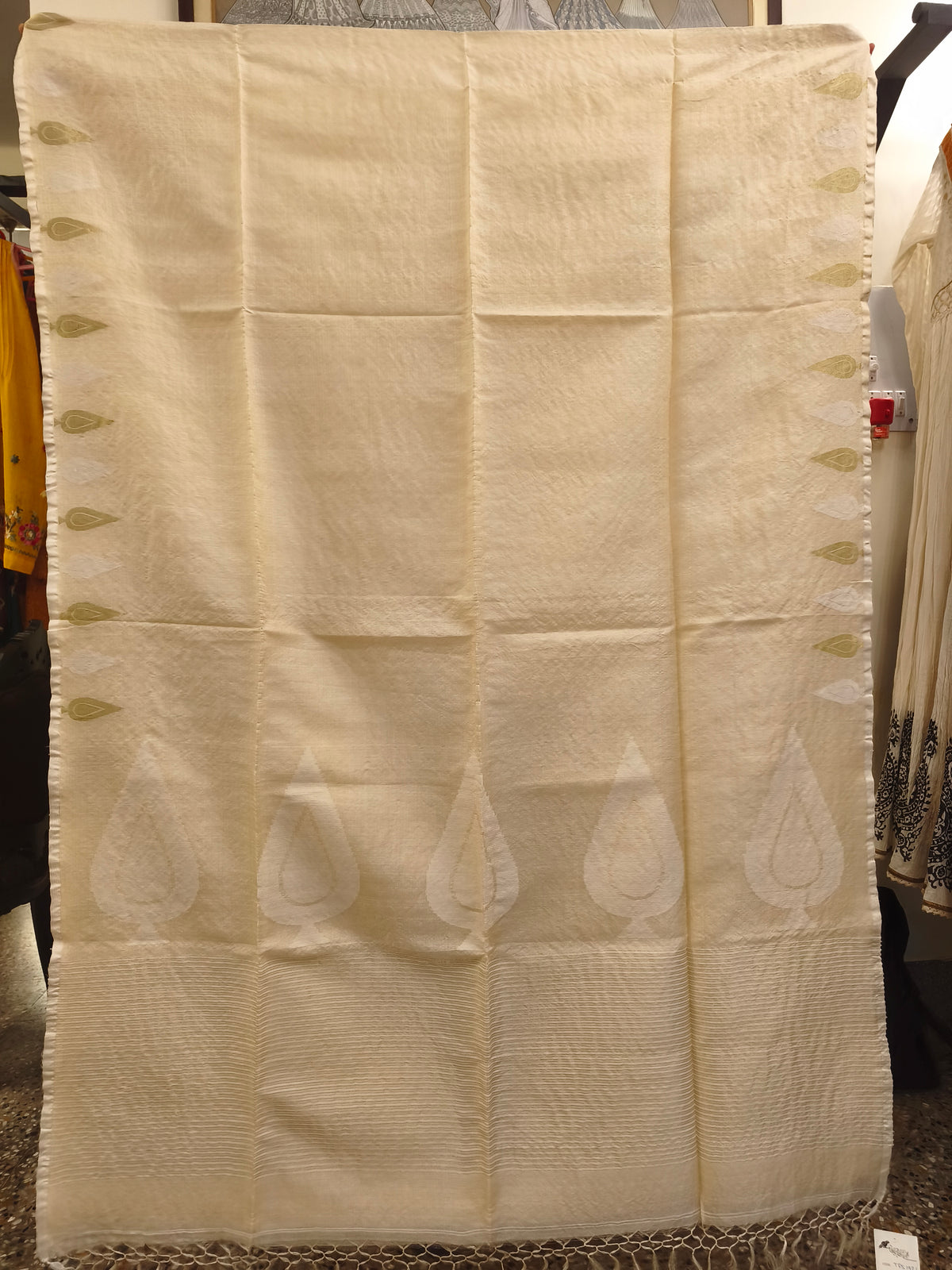 Handloom Tussar Silk Saree