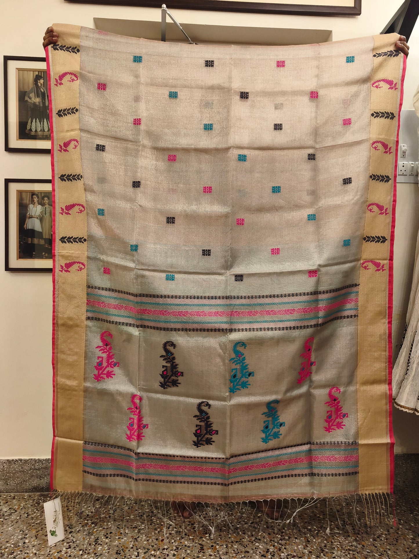 Handloom Tissue Saree