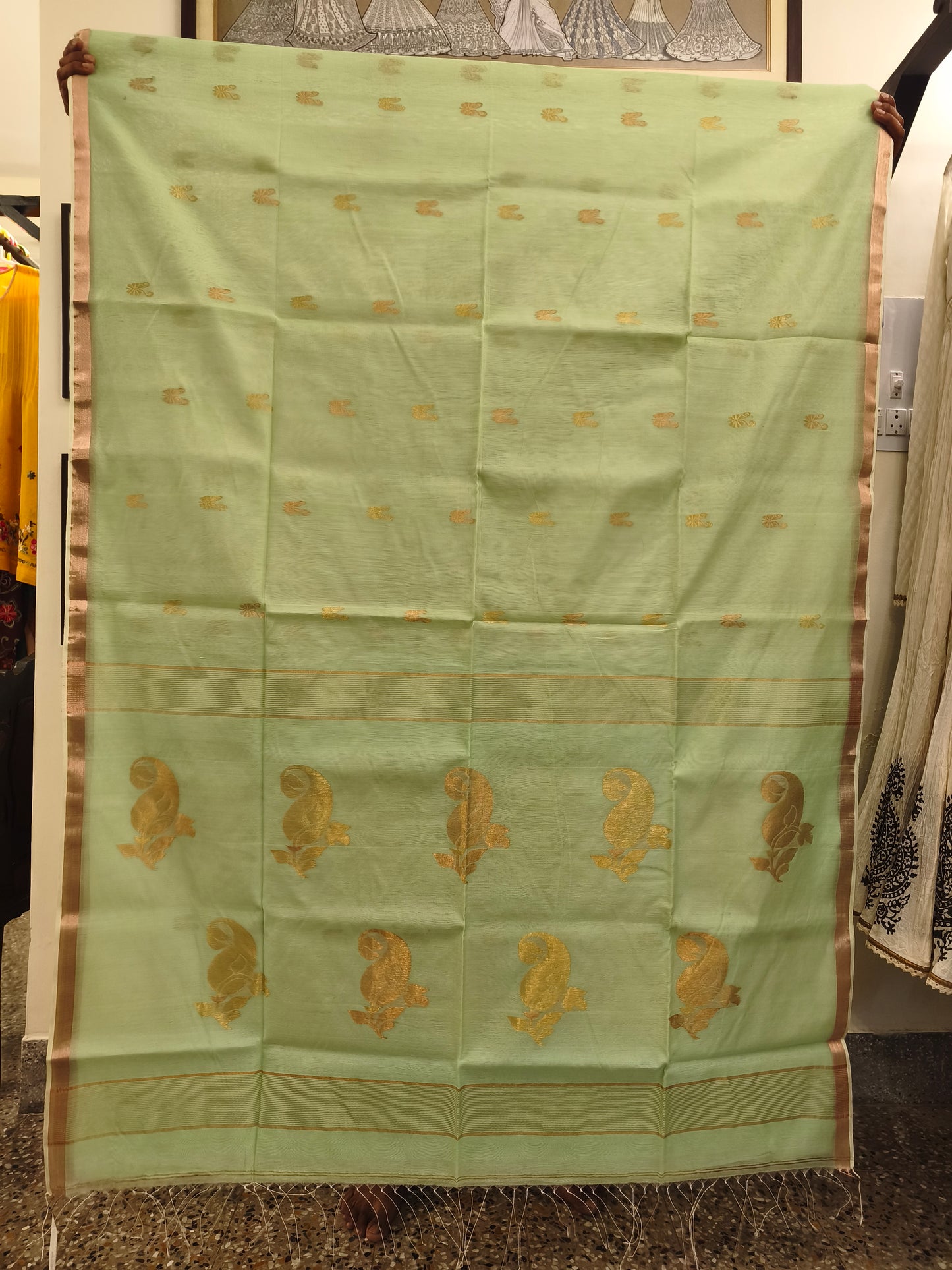 Handloom Chanderi Saree